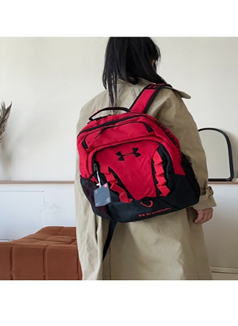 【School season】 Printed Large Capacity Zipper Backpack School Bag Student Backpack Classic Backpack Laptop Backpack Colorful Backpack