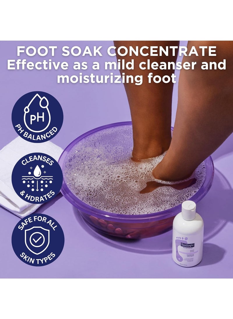 Foot Soak Concentrate, 8.45 oz - Gentle Cleansing, Foot Bath Soak, Soften Dry Feet and Calluses 250ml