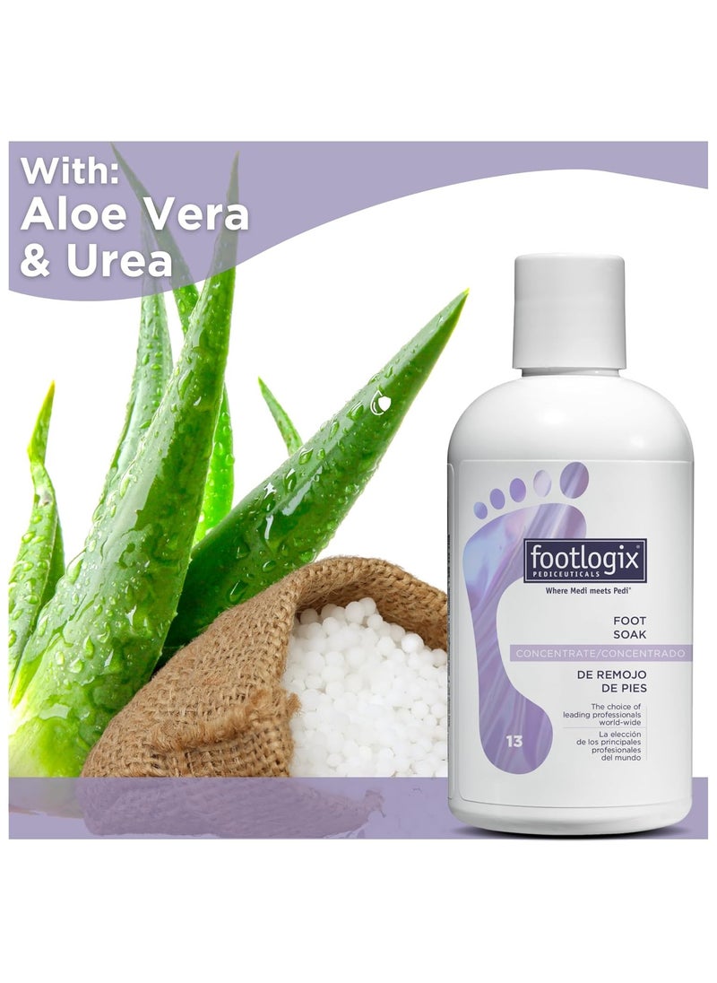 Foot Soak Concentrate, 8.45 oz - Gentle Cleansing, Foot Bath Soak, Soften Dry Feet and Calluses 250ml