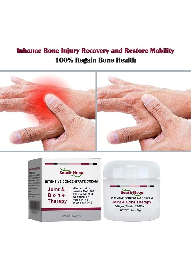 Intensive Concentrate Cream Joint & Bone Therapy，Joint Care Repair Cream Relieve Massage Cervical and Knee Discomforts, Muscle and Bone Repair 30g