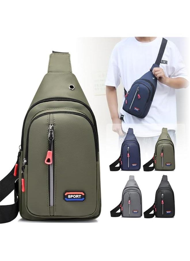 Waterproof Crossbody Bag for Women and Men: Shoulder Bag, Travel Sling, Chest Bag & Day Backpack
