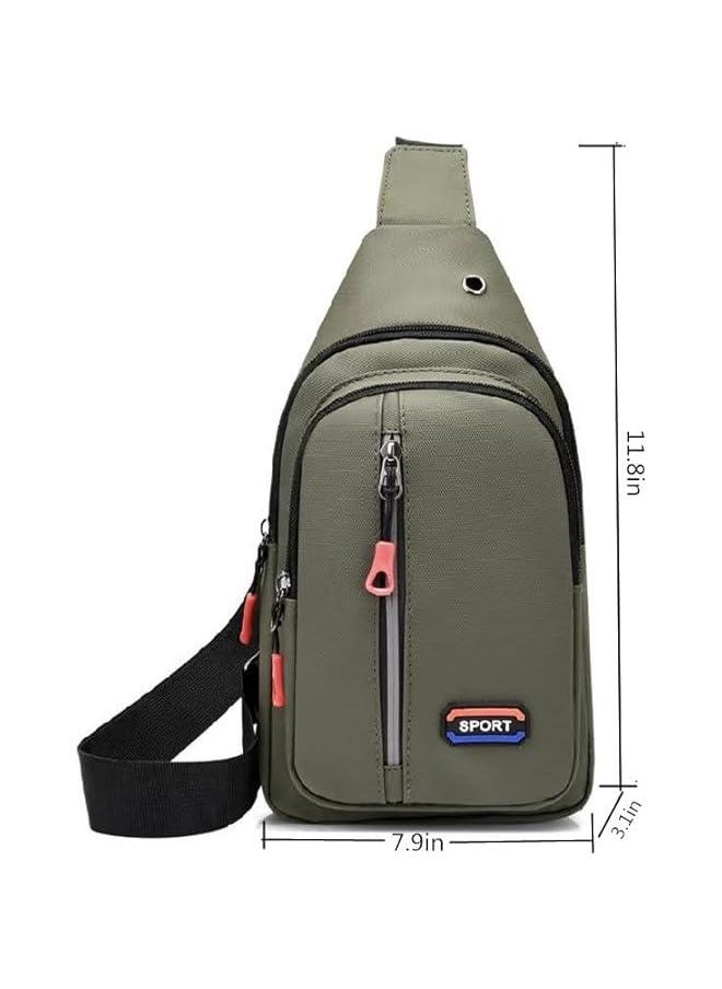 Waterproof Crossbody Bag for Women and Men: Shoulder Bag, Travel Sling, Chest Bag & Day Backpack