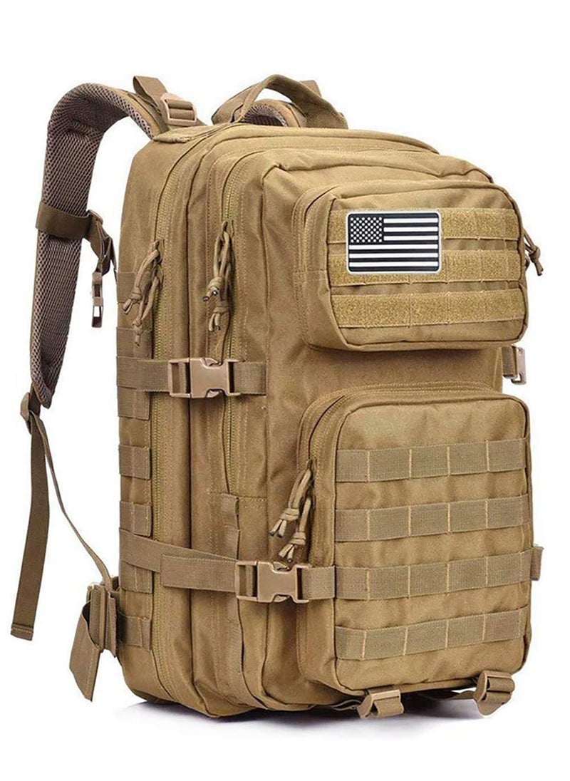 40L Military Tactical Hiking Backpack 3 Day Assault Survival Molle Pack Bug Out Bag Fishing Rucksack