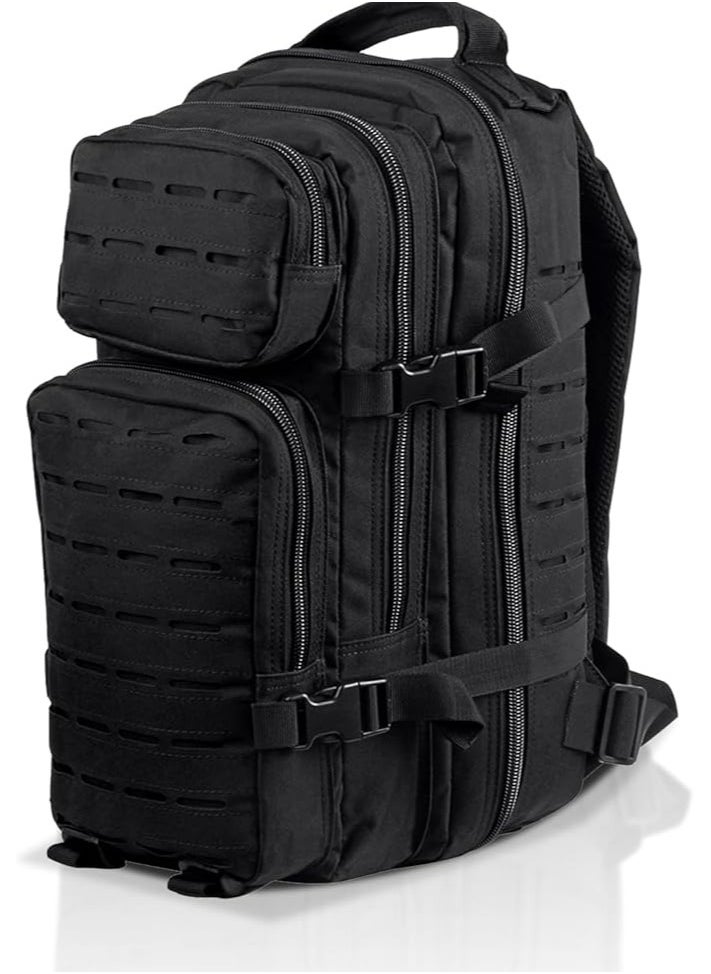 Tactical Backpack 25L Hiking Bag 1-2 Days Sport Molle Expandable Rucksack Trekking Backpacks Unisex for men women Travel Running Cycling Fishing Camping Skiing