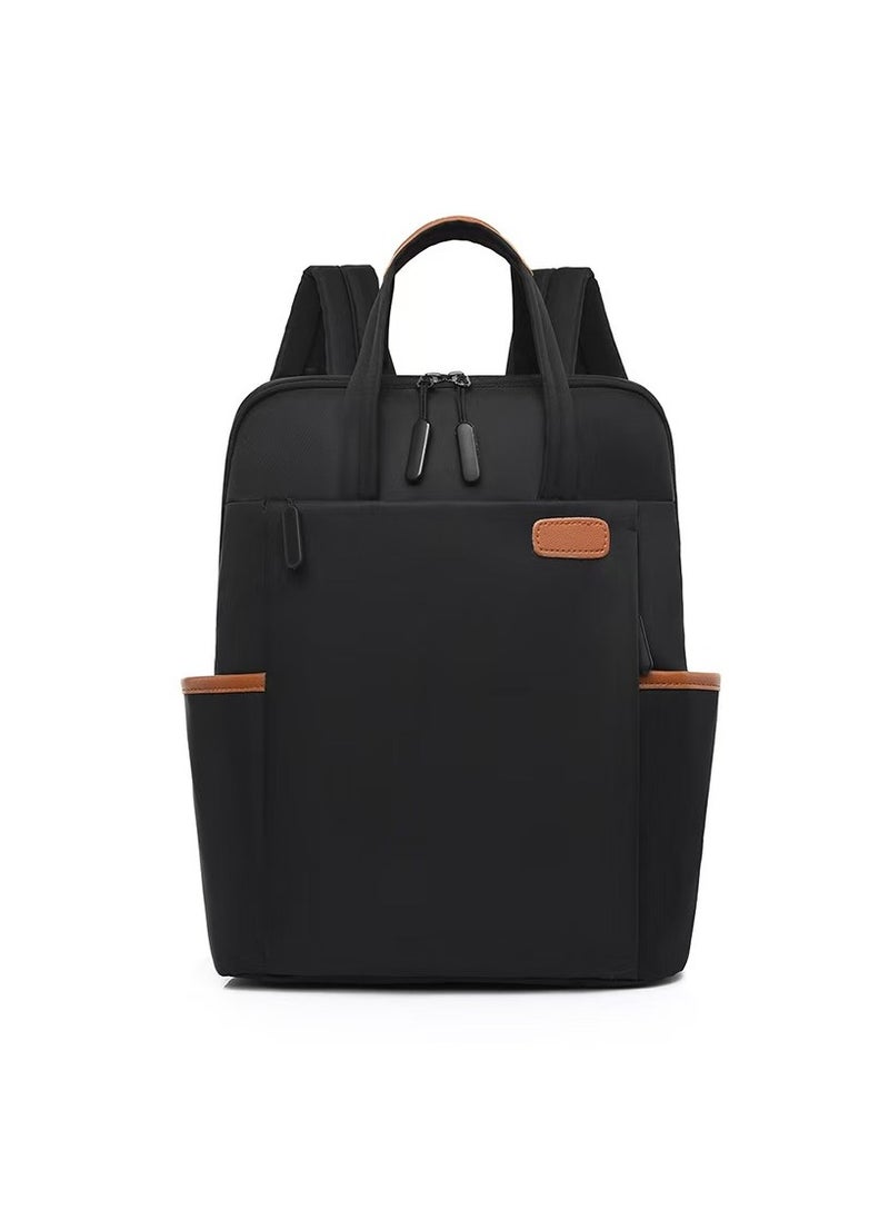 Men's and women's laptop backpacks in black