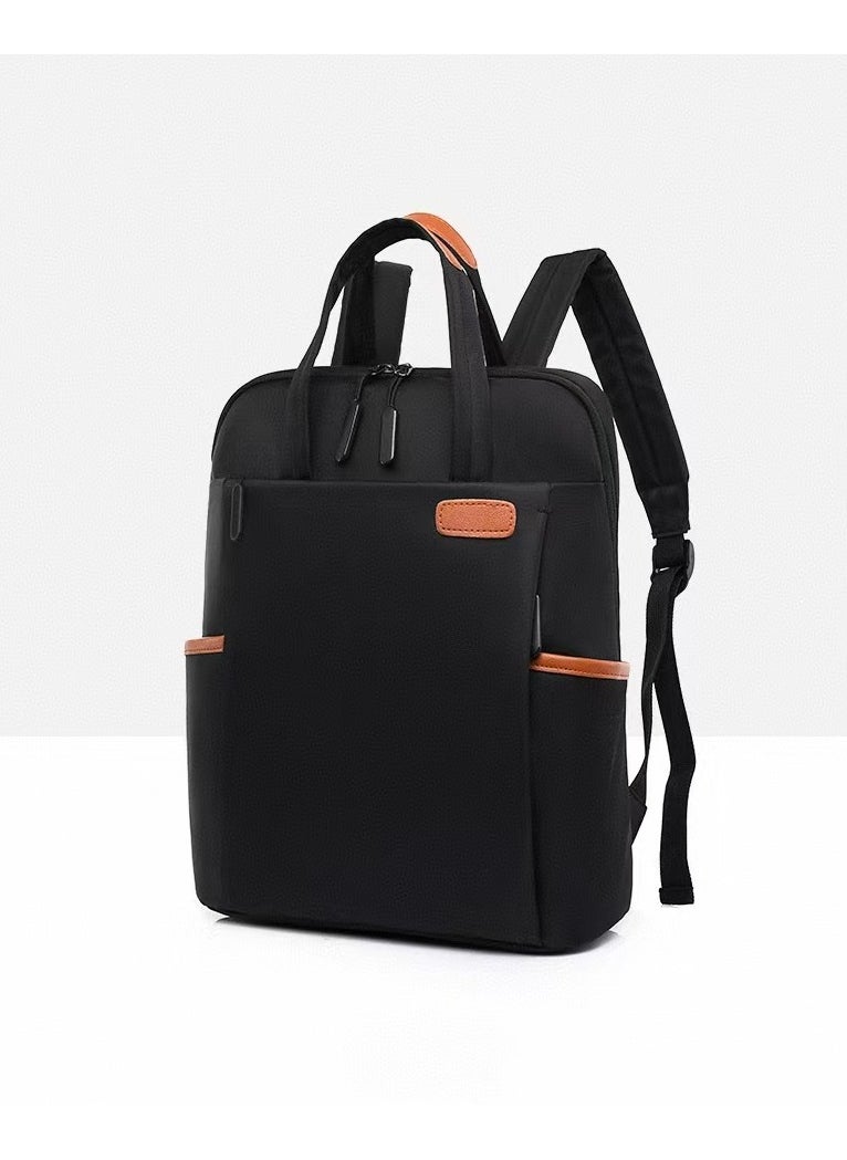 Men's and women's laptop backpacks in black