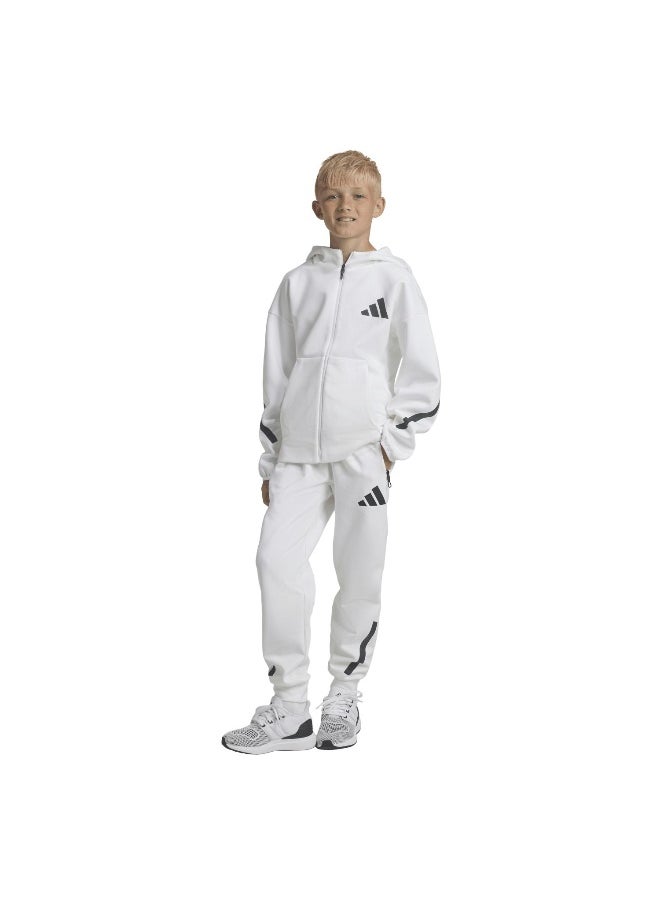 adidas J Z.N.E. Pt White Training Pants 7-8Y