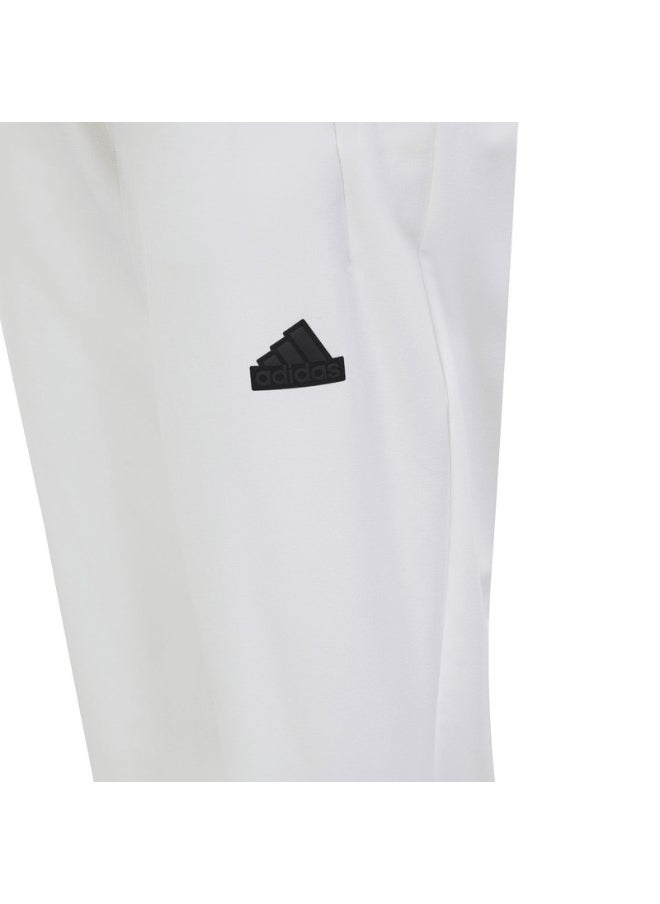 adidas J Zne Q2 Pant White Training Pants 7-8Y
