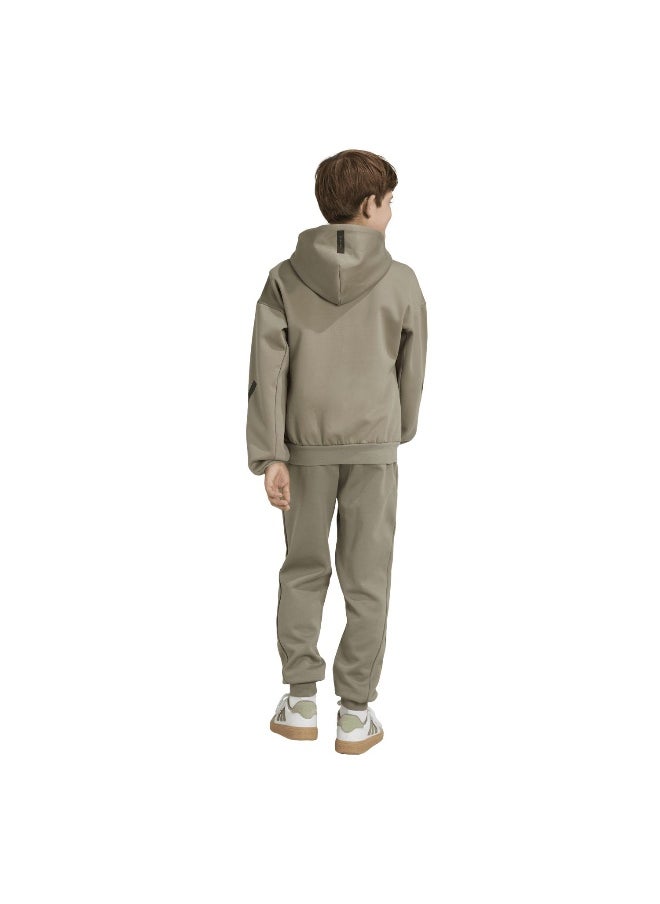 adidas J Z.N.E. Pt Grey Training Pants 7-8Y
