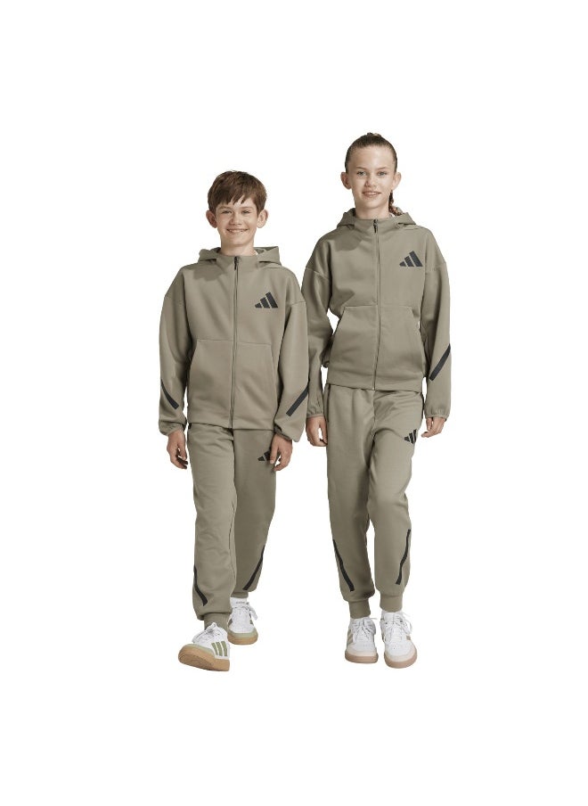 adidas J Z.N.E. Pt Grey Training Pants 7-8Y