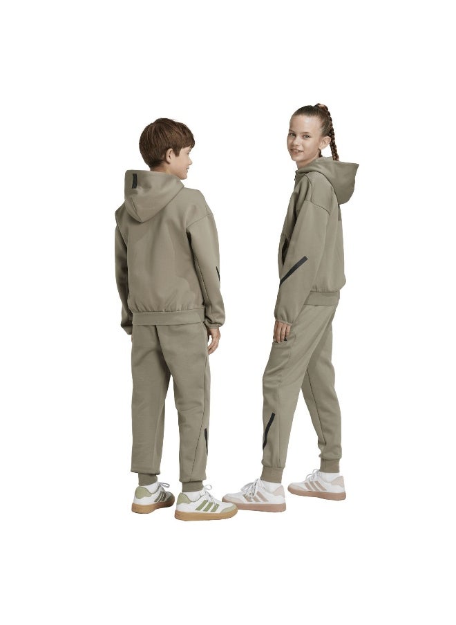 adidas J Z.N.E. Pt Grey Training Pants 7-8Y