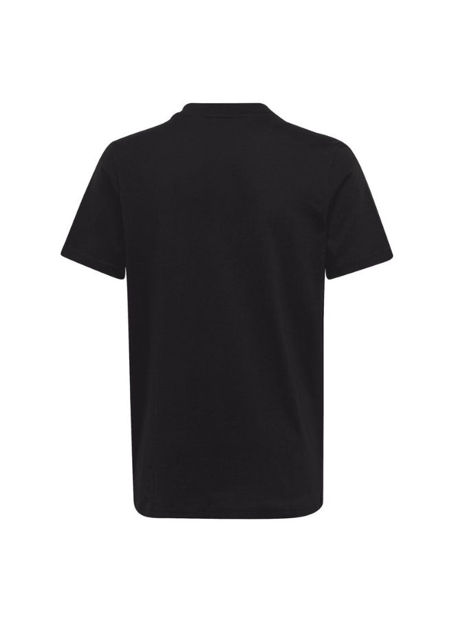 adidas U Bl Tee Black Training T-Shirts 7-8Y