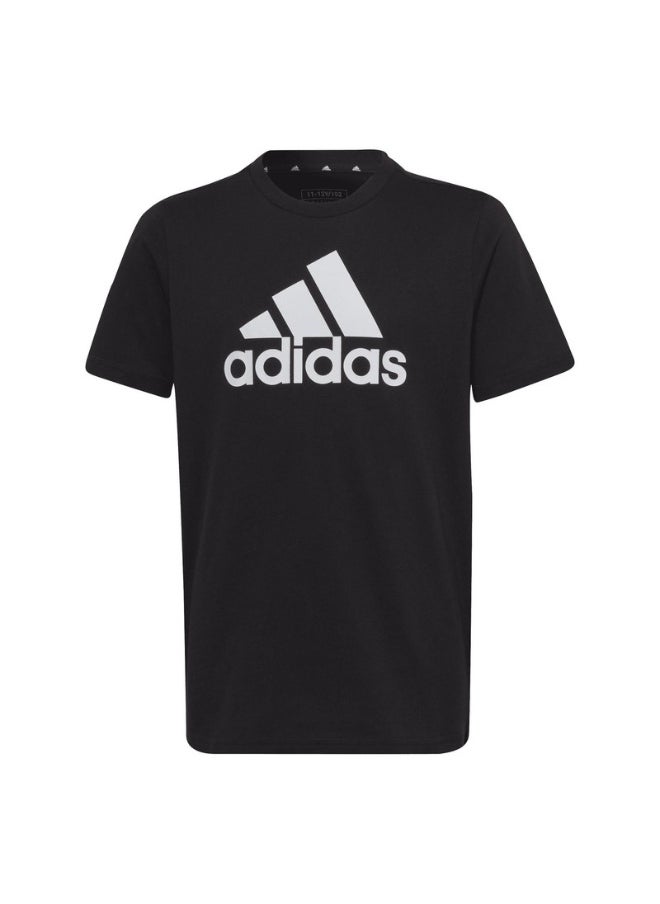 adidas U Bl Tee Black Training T-Shirts 7-8Y