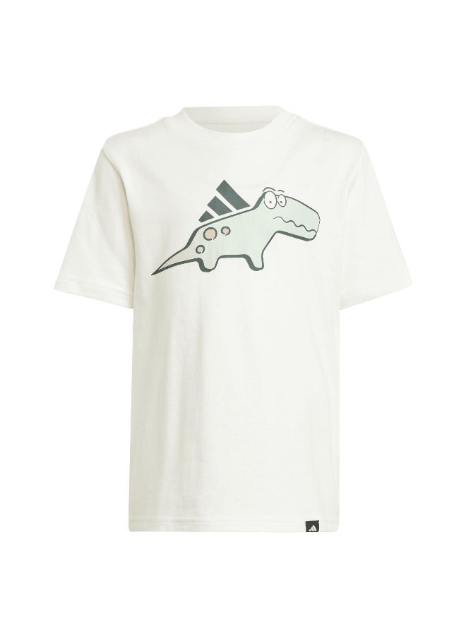 adidas little kids adiraptor unisex graphic t-shirt