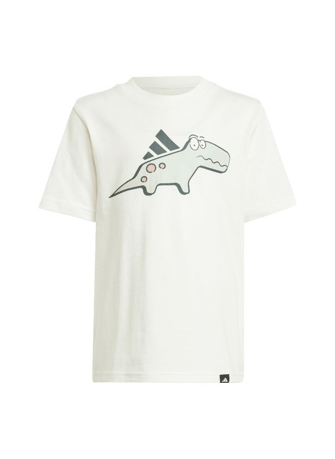 adidas little kids adiraptor unisex graphic t-shirt
