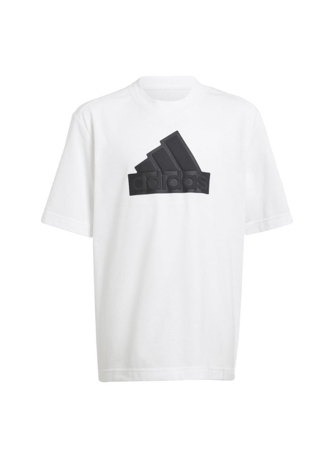 U Fi Logo T White Training T-Shirts 7-8Y