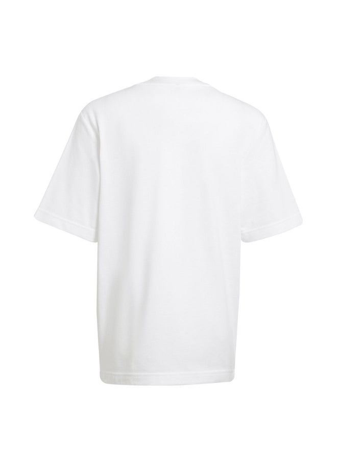 U Fi Logo T White Training T-Shirts 7-8Y