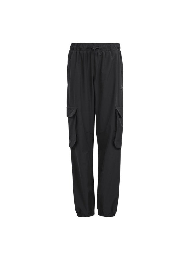 adidas J Ce Cargo Pant Black Training Pants 7-8Y