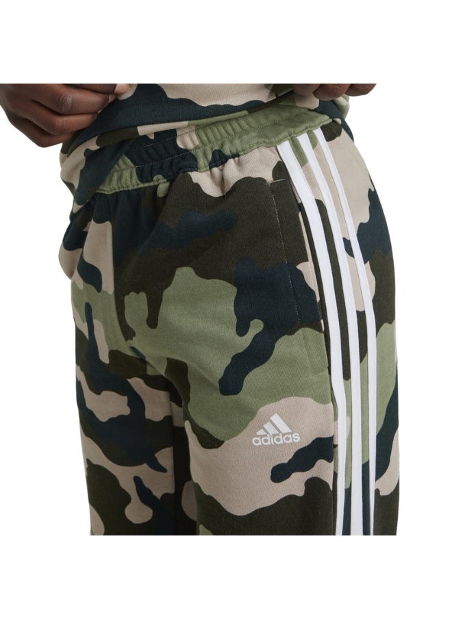 adidas J Bl Camo Ft Pt Green Training Pants 7-8Y