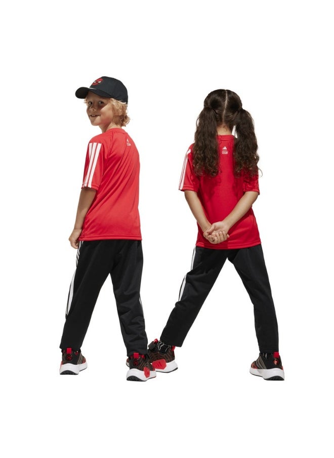 adidas LK MRVL SM T Red Training T-SHIRTS for Unisex Kids - 1824