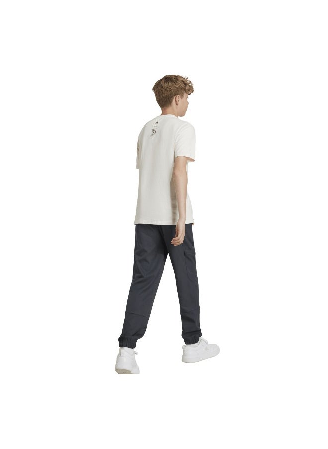 adidas J Dy Lk Pnt Grey Training Pants 7-8Y