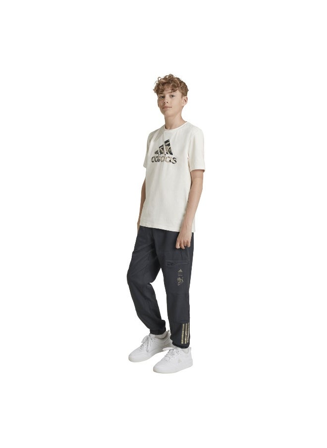 adidas J Dy Lk Pnt Grey Training Pants 7-8Y