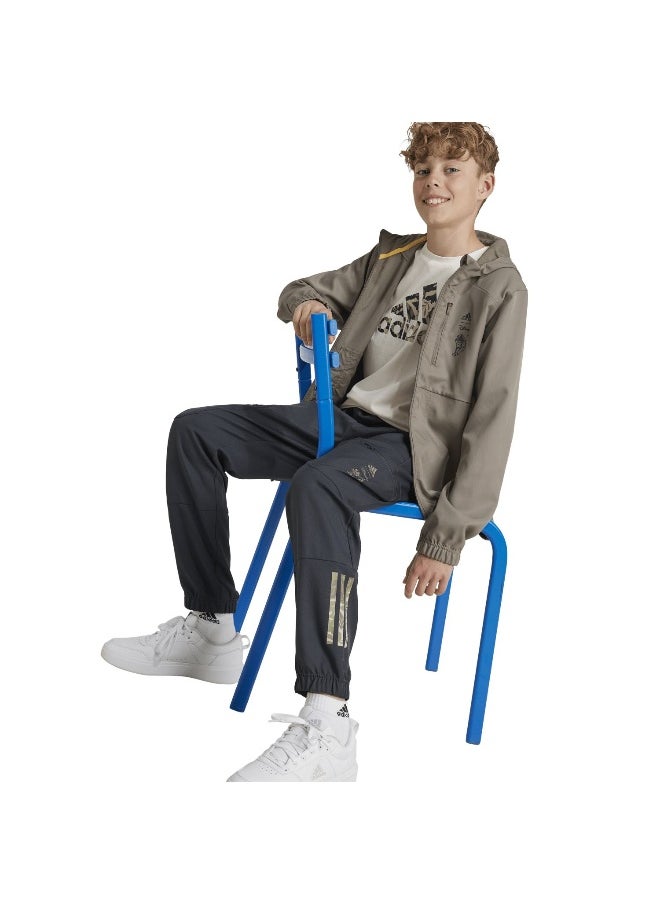 adidas J Dy Lk Pnt Grey Training Pants 7-8Y