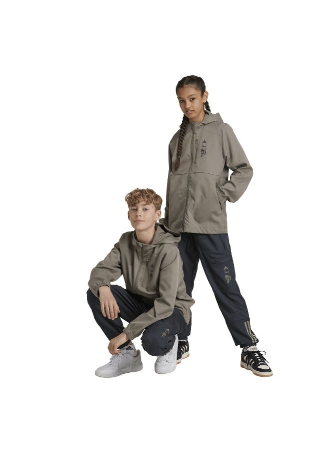 adidas J Dy Lk Pnt Grey Training Pants 7-8Y