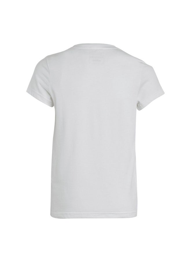 adidas G Bl T White Training T-Shirts 7-8Y