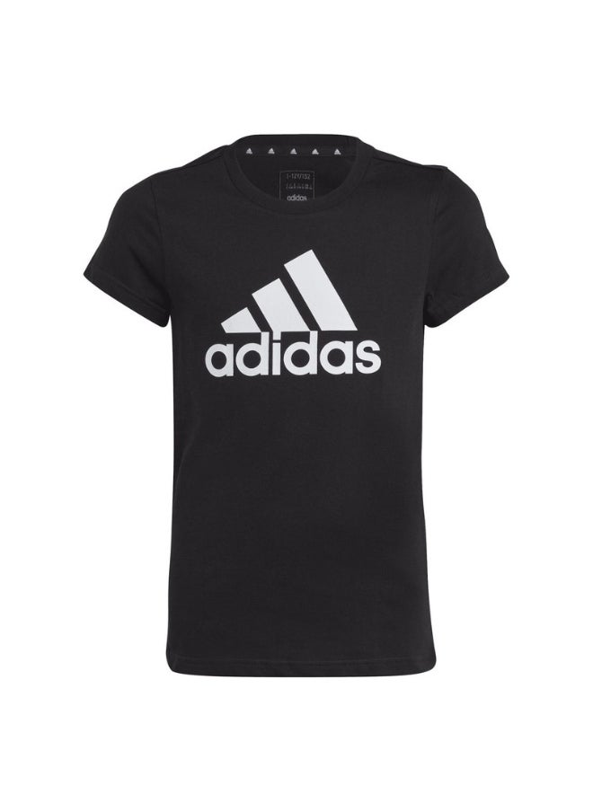 adidas G Bl T Black Training T-Shirts 7-8Y
