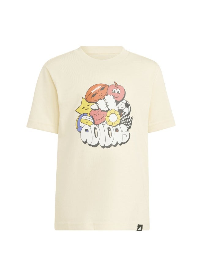 adidas fun unisex graphic t-shirt