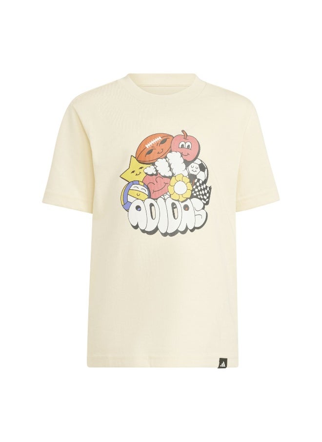 adidas fun unisex graphic t-shirt