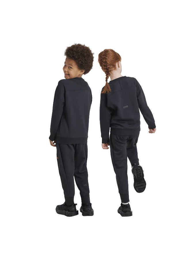 adidas Lk Sw Zne Jog Black Training Suits 1824