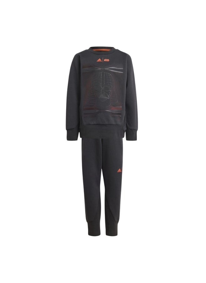 adidas Lk Sw Zne Jog Black Training Suits 1824