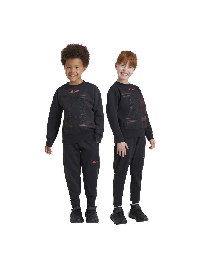 adidas Lk Sw Zne Jog Black Training Suits 1824