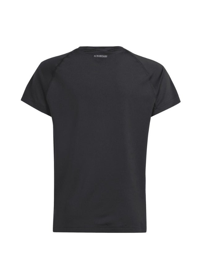 Jg Tee Black Training T-Shirts 5-6Y