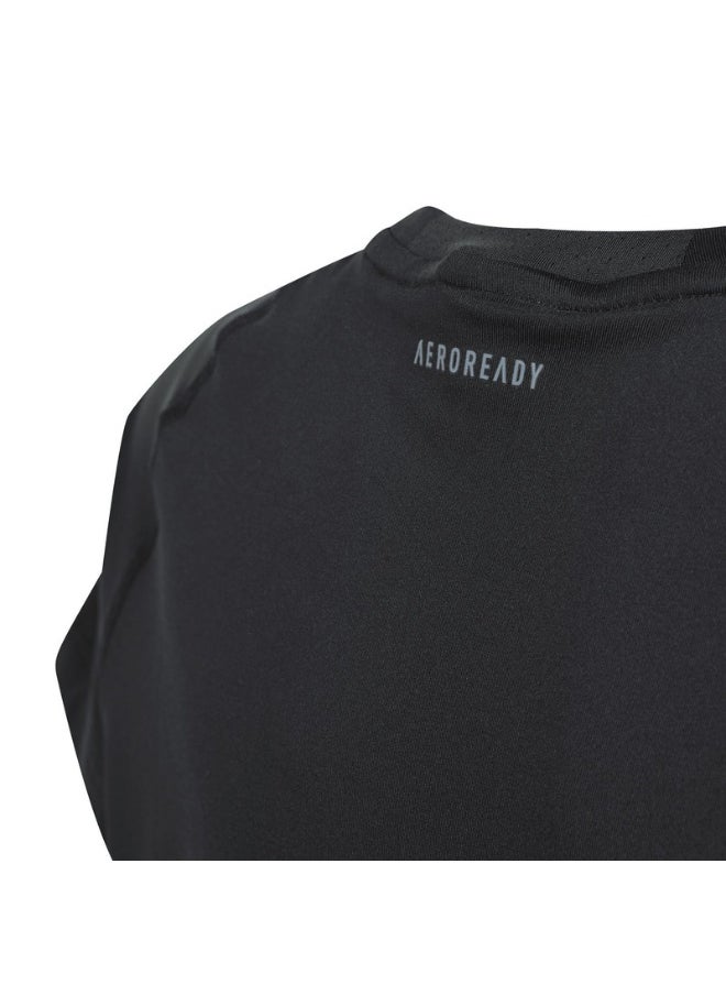 Jg Tee Black Training T-Shirts 5-6Y