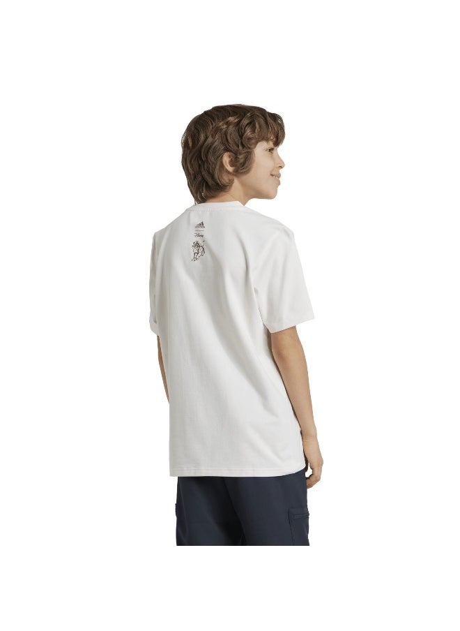 adidas J Dy Lk T Beige Training T-Shirts 7-8Y