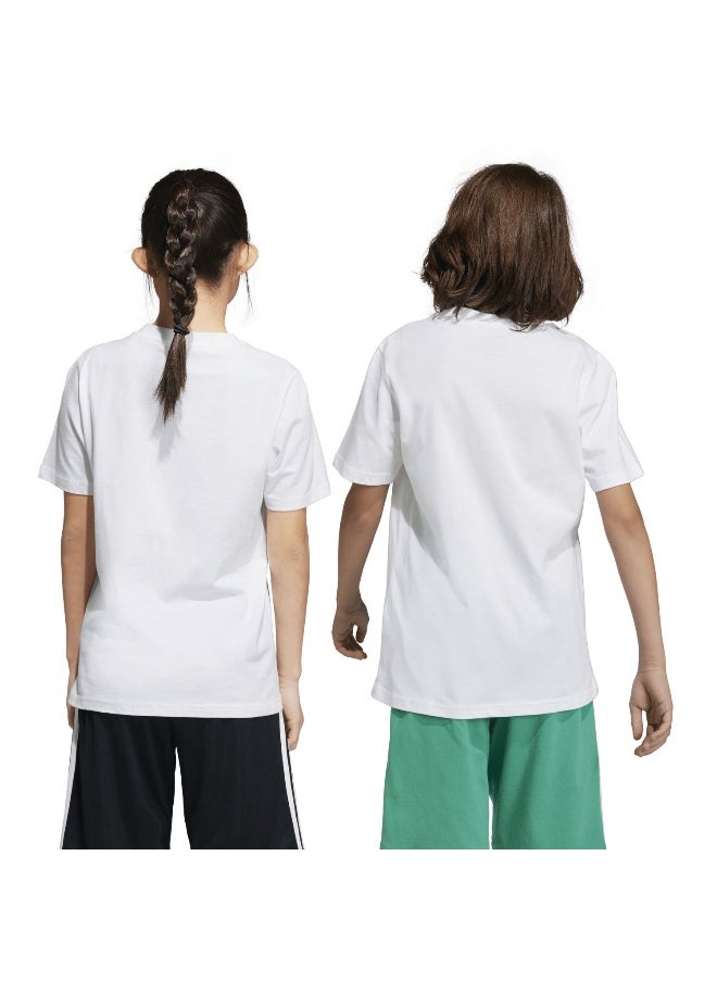 U Bl Tee White Training T-Shirts 7-8Y