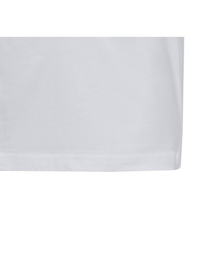 adidas U Bl Tee White Training T-Shirts 7-8Y