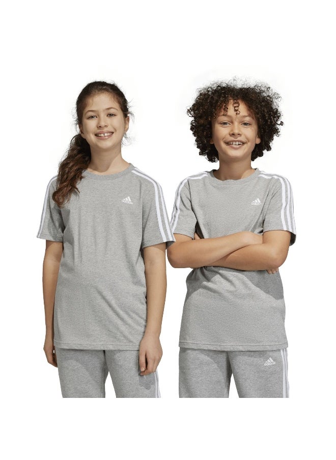U 3S Tee Grey Training T-Shirts 7-8Y