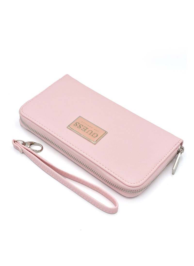Pink Colour Women's Wallet