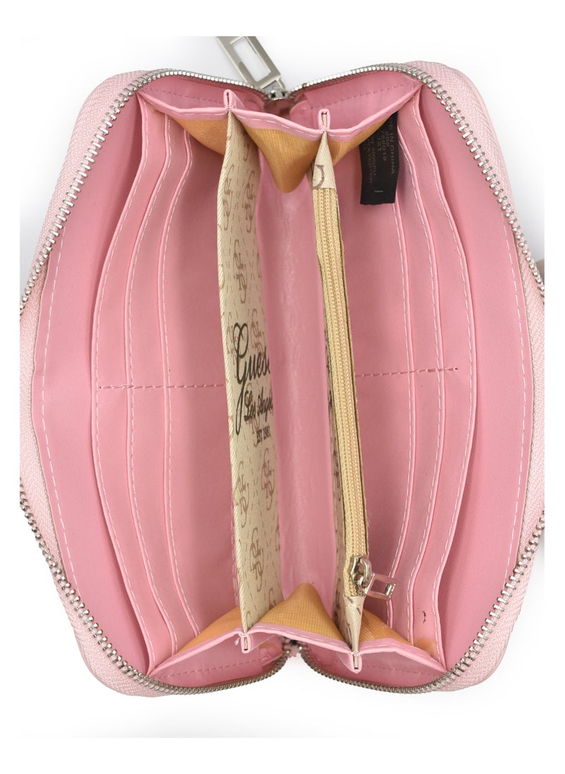 Pink Colour Women's Wallet