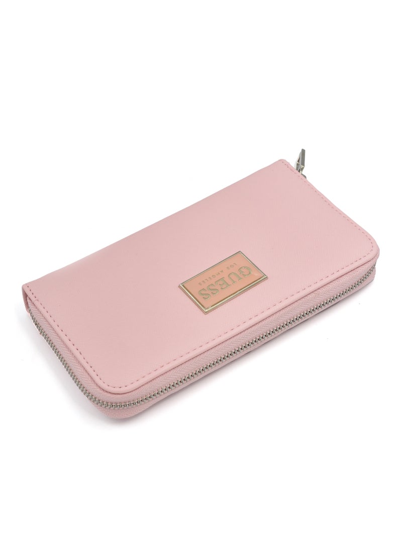 Pink Colour Women's Wallet