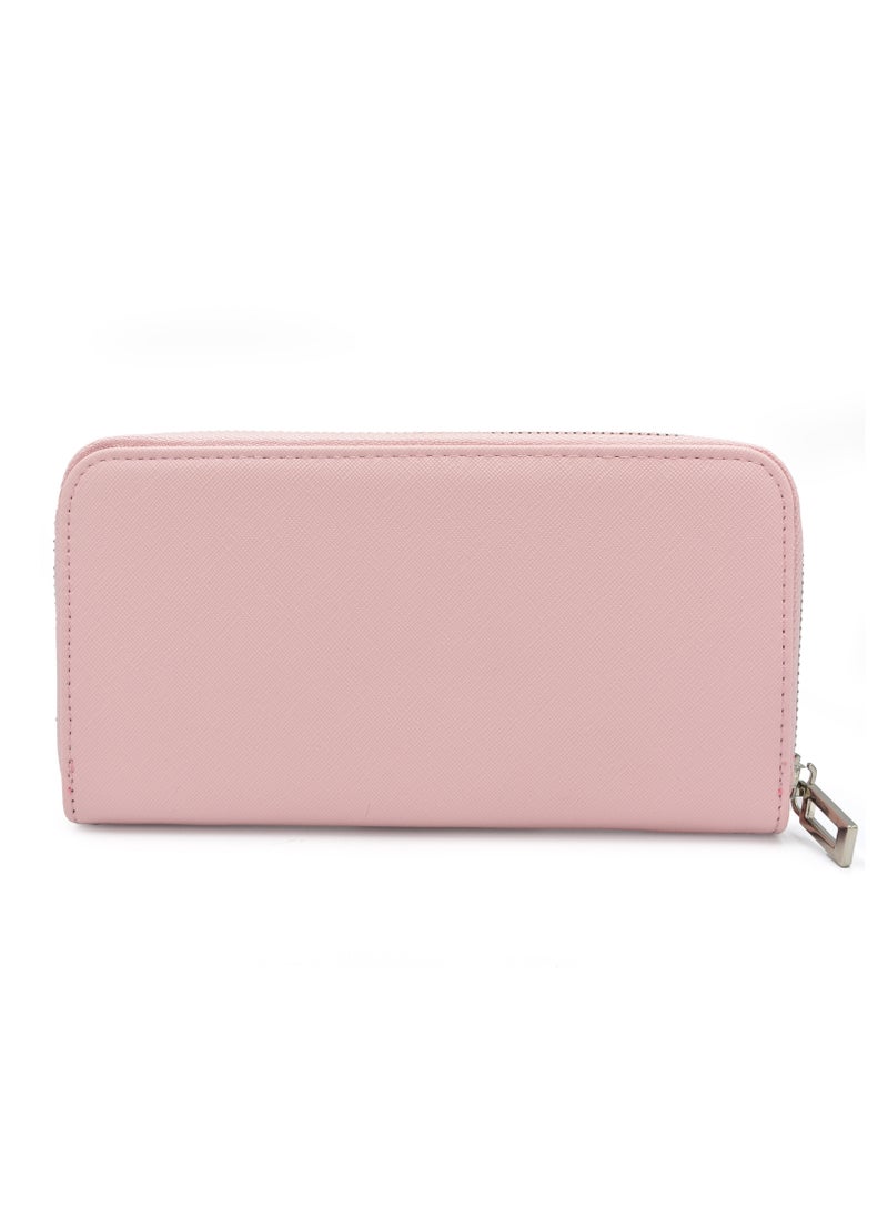 Pink Colour Women's Wallet