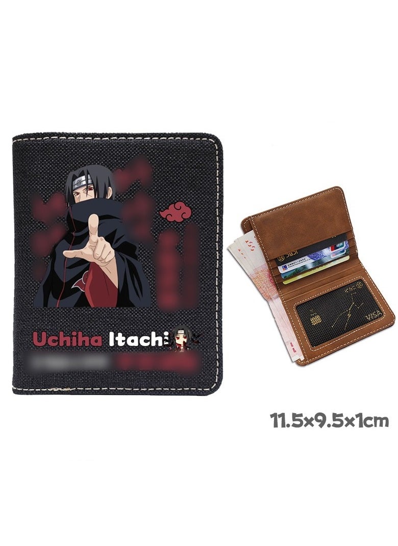 New Naruto Printed Waterproof Wallet