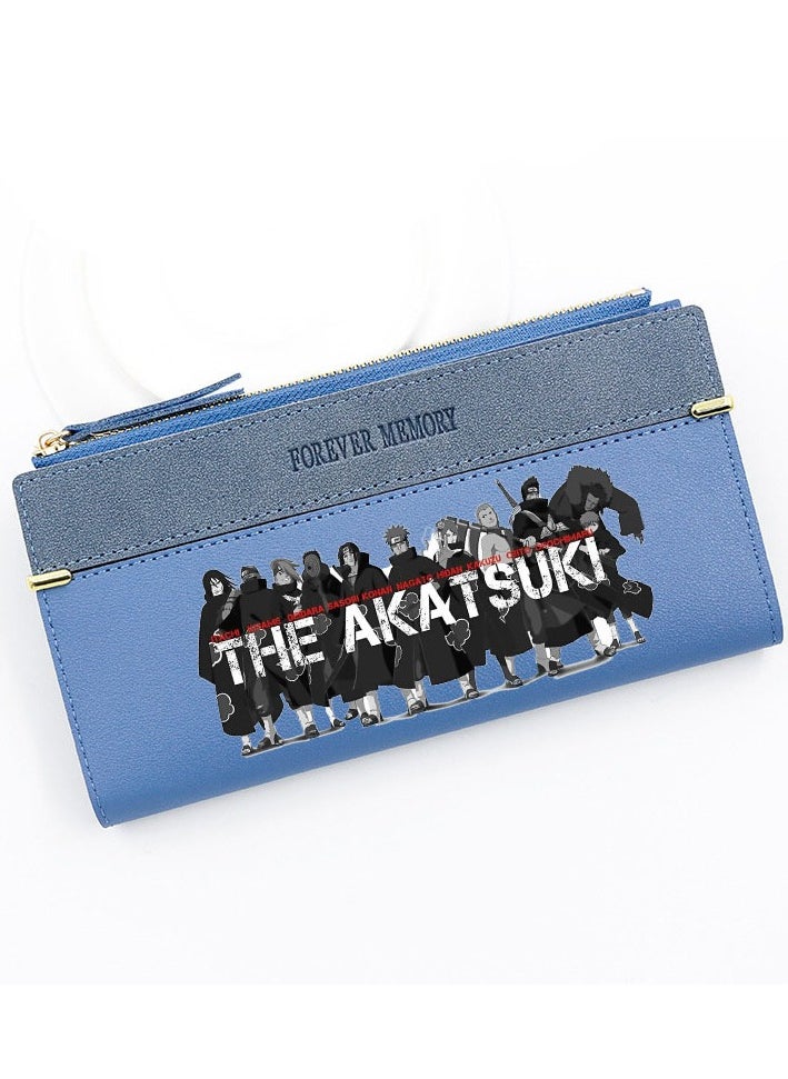 New Naruto Printed Waterproof Wallet