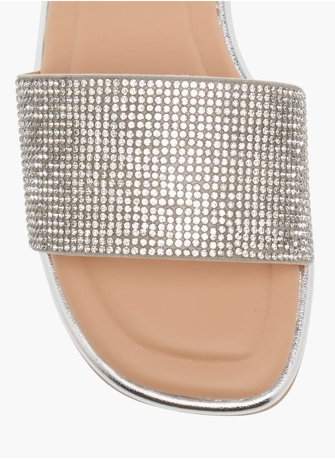 Girls Embellished Slip-On Sandals Ramadan Collection