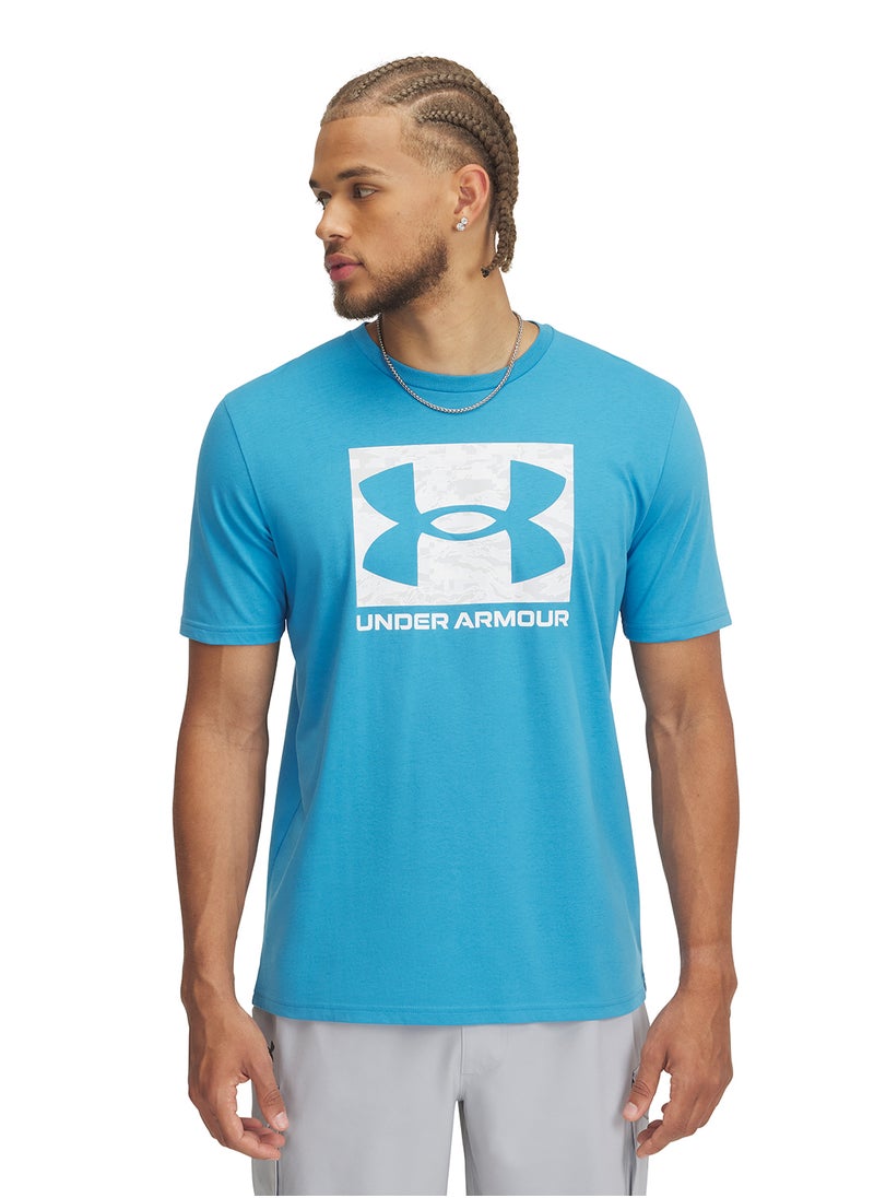 Men's UA ABC Camo Boxed Logo Short Sleeve T-shirt