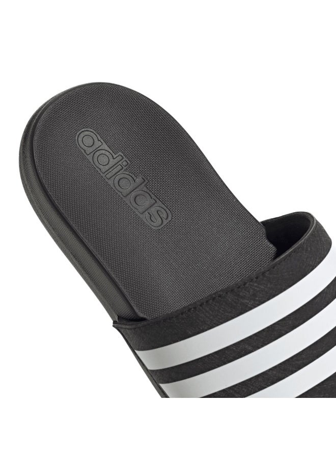 Adidas Adilette Comfort K Black Sportswear Slides For Kids 10K